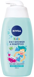NIVEA Kids 2in1 Shower & Shampoo Boy Apfel