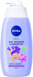 NIVEA Kids 2in1 Shower & Shampoo Girl Beeren