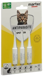 martec PET CARE Spot on ANTIPARASITE für Katzen