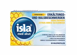 isla Med akut Pastillen Zitrus Honig