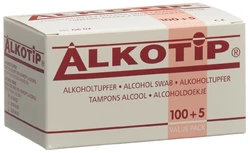 ALKOTIP tampons d'alcool non stériles