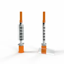 Pic Spritze Insulin 0.3ml Luer Nadel