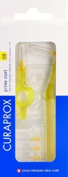 Curaprox CPS 09 prime start + UHS 409 & 470 Halter gelb mit Schutzkappe