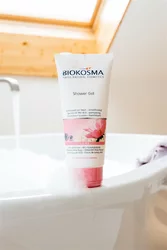 BIOKOSMA Shower Gel Wildrose Holunderblüten BIO