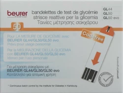 beurer Teststreifen für GL44+GL50 mmol/L