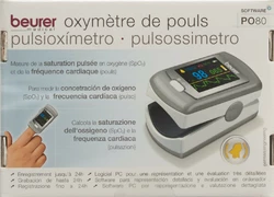 beurer pulsoximètre pour le doigt avec mémoire 24h PO 80