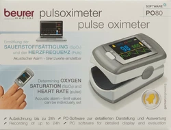 beurer Fingerpulsoximeter mit 24h Speicher PO 80