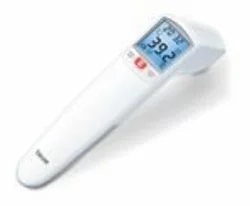 beurer Kontaktloses Thermometer FT 100 mit Infrarot-Messtechnik und LED-Fieberalar