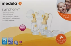 medela Symphony Doppelpumpset M mit PersonalFit PLUS 24 mm