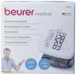 beurer Blutdruckmessgerät Handgelenk BC 21 sprechend