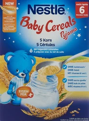 Nestlé Baby Cereals Pyjama 5 Korn 6 Monate
