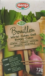 morga Gemüse Bouillon Würfel go clean Bio