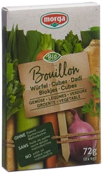 morga Gemüse Bouillon Würfel go clean Bio