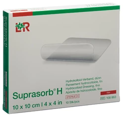 Suprasorb H Dünn 10x10cm