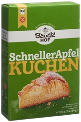 Bauckhof Der schnelle Apfelkuchen glutenfrei