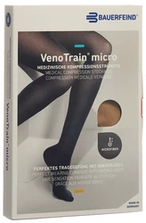 VenoTrain Micro MICRO A-G KKL2 XL normal/long offene Fussspitze caramel Haftband Mikronoppen