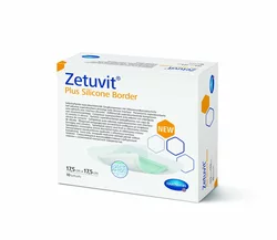 Zetuvit Plus Silicone Border 17.5x17.5cm #