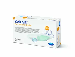Zetuvit Plus Silicone Border 15x25cm