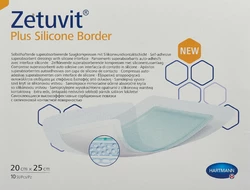 Zetuvit Plus Silicone Border 20x25cm