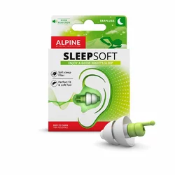 ALPINE SleepSoft + Gehörschutzstöpsel mit Euroloch