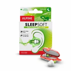 ALPINE SleepSoft + Gehörschutzstöpsel mit Euroloch