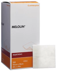 MELOLIN Wundkompressen 10x10cm steril