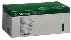 Sterican Nadel 21G 0.80x120mm grün Luer