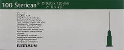 Sterican Nadel 21G 0.80x120mm grün Luer