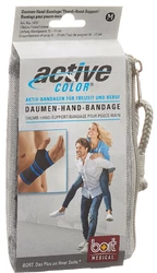 BORT ActiveColor Daumen-Hand-Bandage XL schwarz