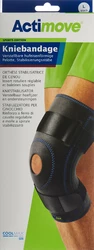 Actimove Sport Kniebandage L Pelotte Stabilisierungsstäbe