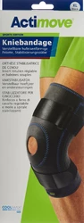Actimove Sport Kniebandage XL Pelotte Stabilisierungsstäbe
