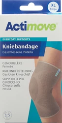 Actimove Everyday Support Kniebandage XL geschlossene Patella