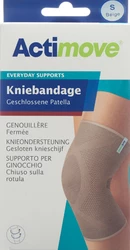 Actimove Everyday Support Kniebandage S geschlossene Patella