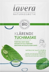 lavera Tuchmaske klärend