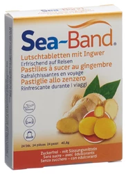 Sea-Band Ingwer Lutschtabletten