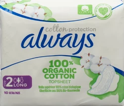 Ultra Binde Cotton Protection Long mit Flügeln