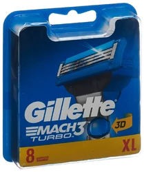 Gillette Mach3 Turbo 3D système de lames