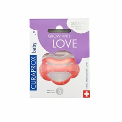Curaprox baby Schnuller Gr0 coral single