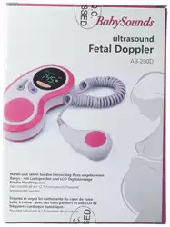 BabySounds Fetal Doppler mit LED-Digitalanzeige Herzschlag mit Lautsprecher