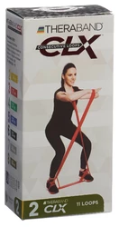 TheraBand CLX11 Loops individual 1.4kg gelb dünn Senioren Kinder