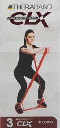 TheraBand CLX11 Loops individual 1.7kg rot mittelstark untrainierte Frauen Jugendliche
