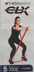 TheraBand CLX11 Loops individual 2.6kg blau extrastark gut trainierte Frauen Männer