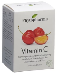 Phytopharma Vitamine C cpr sucer