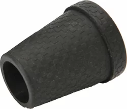 Ossenberg Kapsel mit Stahleinlage für Carbonstöcke 18mm schwarz