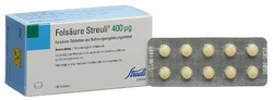 Folsäure Streuli Tablette 400 mcg