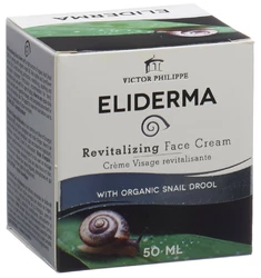 ELIDERMA Revitalisierende Gesichtscreme mit einem hohen Anteil an biologischem Schneckenschleim