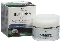ELIDERMA Revitalisierende Gesichtscreme mit einem hohen Anteil an biologischem Schneckenschleim