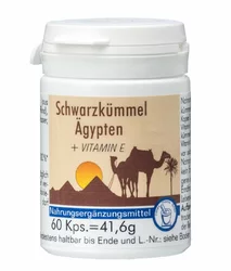 Canea Pharma Schwarzkümmel Ägypten + Vitamin E Kapsel (#)