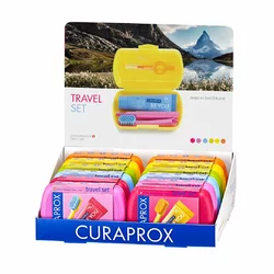 Curaprox Travel-Set Display 12 Stück