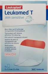 Leukomed T skin sensitive 5x7.5cm